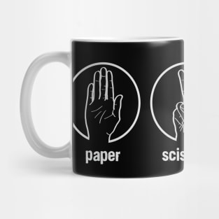 Paper Scissors Rock Mug